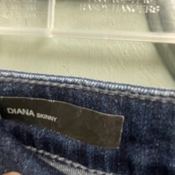 Kut From The Kloth Diana Skinny Jeans Size 6 Dark Wash Classic - Picture 4 of 5